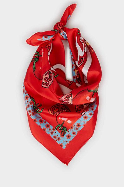 DeFacto Women's Patterned Voile Shawl F9472Ax25Hs