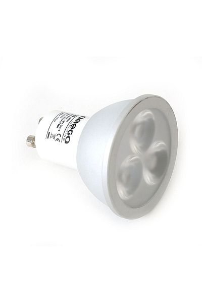 Omega Omega LED bulb, 41578 spot type, 6000K, GU10, 3W, 220lm, cold light, aluminum housing
