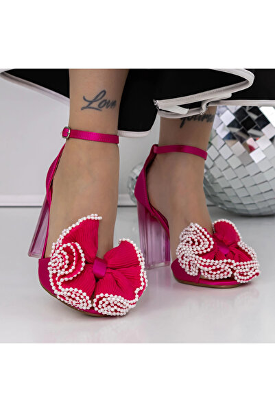 mei Women's Sandals with Heels 3XKK125 Red | Mei