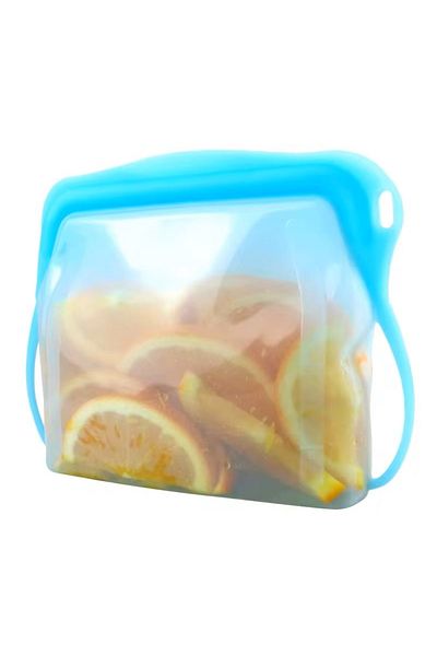 OEM Pungă reutilizabilă pentru alimente, 1L, Bleu