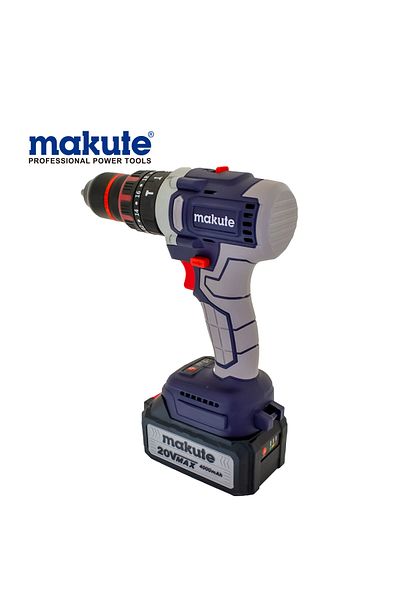 MAKUTE 13mm impact drill with two 20V batteries