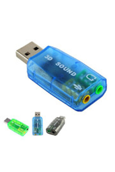 CIMUTO Placa de sunet 5.1 CIMUTO, conexiune USB, software inclus