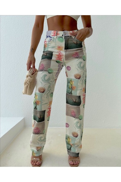 BENASSI Tasarım jean pantolon