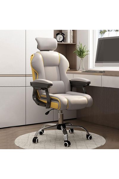 fulina Gaming Chair,Adjustable High Back Ergonomic Design,Lumbar Support,Comfortable Armrest Headrest