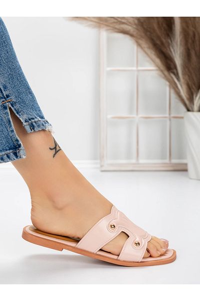 mei Women's Slippers with Low Sole 3AW307 Pink | Mei