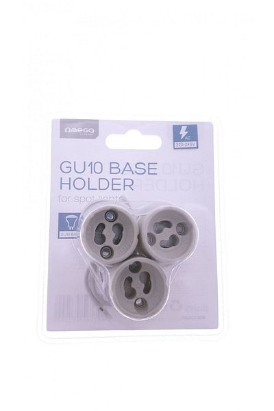 Omega Omega 43500 set, 3 GU10 sockets, for spot light bulb