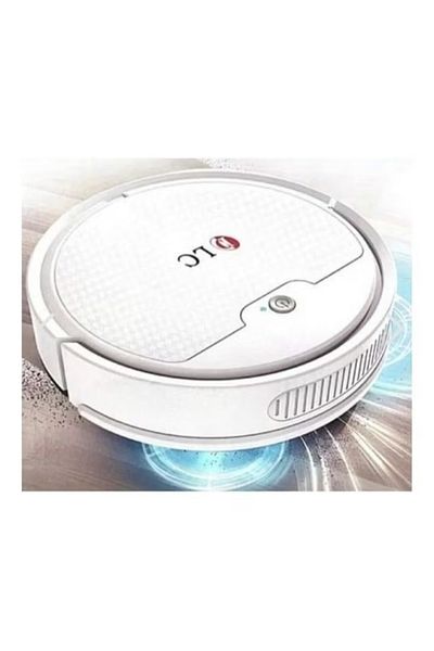 DLC Rechargeable Smart Robot Vacuum Cleaner 6 W White