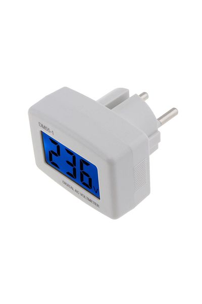 OEM Electronic AC/DC voltage tester for EU 220V plug, LCD display