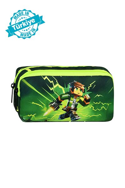 Waddell Mycraft Creeper 2 Pockets Pencil Case