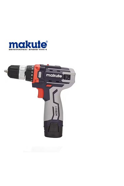 MAKUTE Hammer drill with two 12-volt batteries
