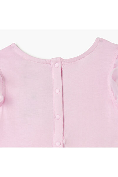 Juniors Solid Sleeveless Dress with Ruffle Detail