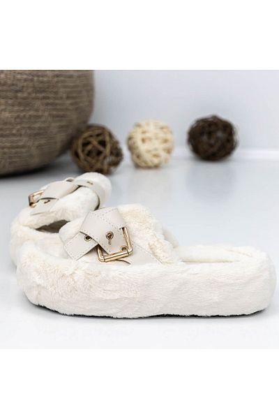 mei Women's Slippers 3WL177 White | Meli