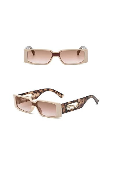 REDz Accessories Γυαλιά ηλίου, υψηλής ποιότητας, κομψό ένθετο Jaguar, προστασία UV400, καφέ