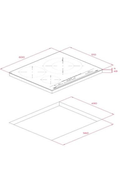 Teka IZC 63632 BK MST İndüksiyon Ocak