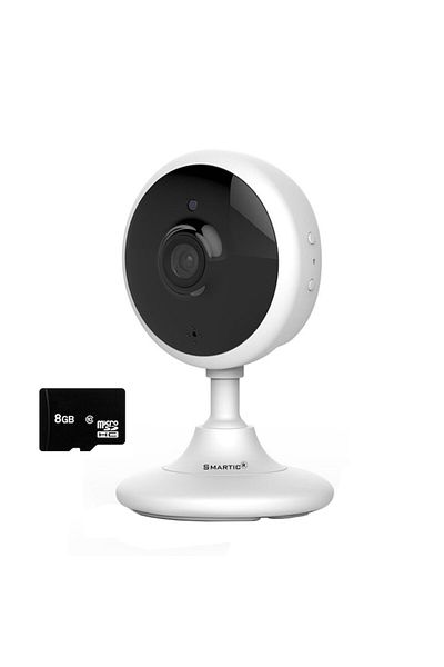 SMARTIC Baby Monitor Wireless V2, HD Resolution 1920 x 1080P, WiFi, Night Vision, Phone App Support, 2.4 G,