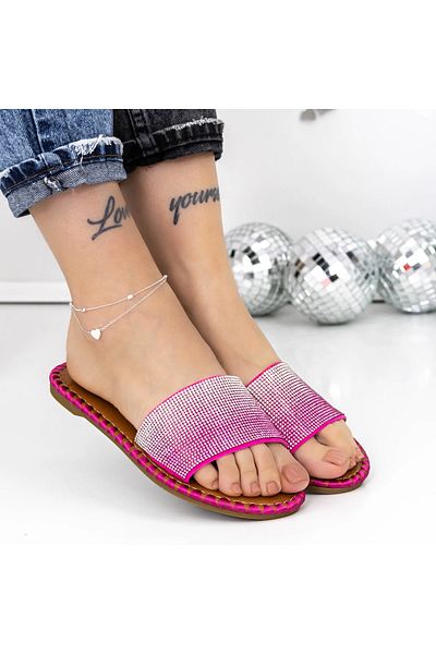mei Women's Slippers with Low Sole 3BL1 Pink | Mei