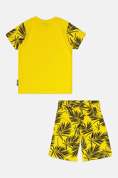 Guru 99 Toddlers Boy 2 Pieces Graphic Print Top And Bottom Set, Multicolor