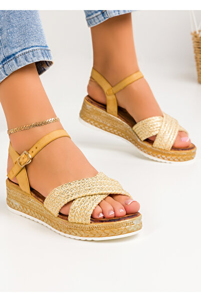 starlike Sandale dama bej A013