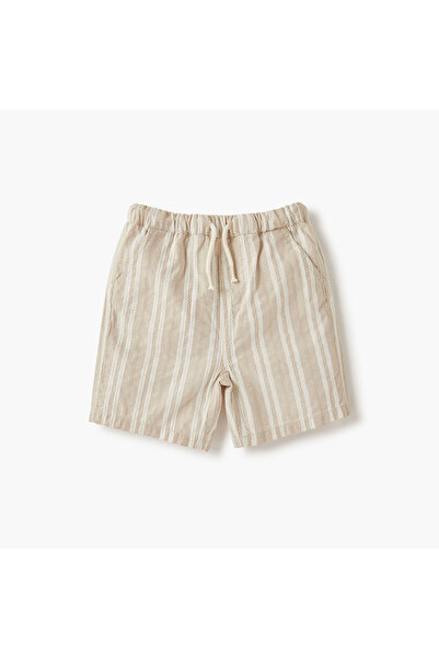 giggles Striped Shirt and Shorts Set
