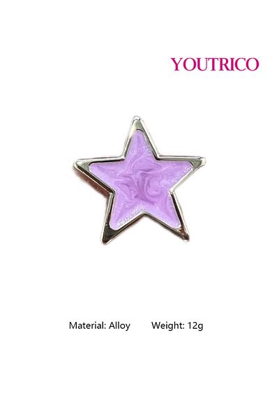 Youtrico 1pc New Metal Jibbitz Charm for Crocs - Slipper Ornament