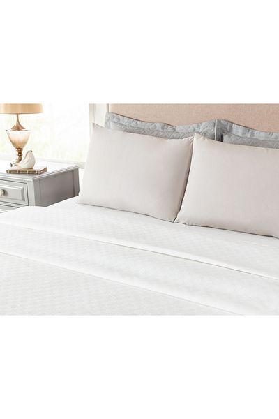 Madame Coco Anais Single 100% Cotton Pique - White