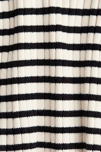 H&M Lastik Örgülü Kazak