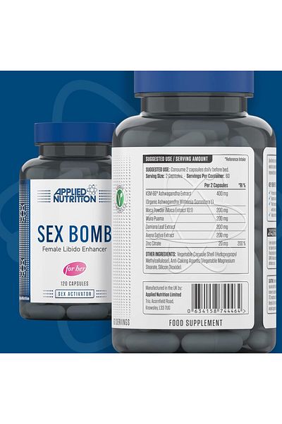 applied nutrition S Bomb for Her - Libido Booster for Women, Female Libido Enhancer, Women Health