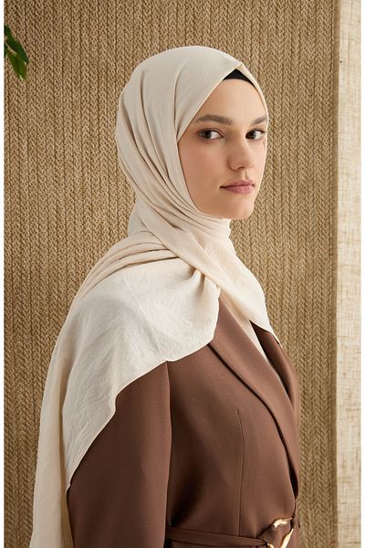 Fatma Atasoy Cotton Stone Aerobin Shawl