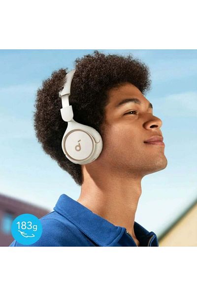 Anker Bluetooth 5.3 Headphones, Foldable - Soundcore H30i (A3012G21) - White