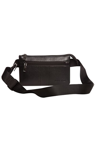 Lamonza Geantă chihlimbar 13x22x2 cm, neagră