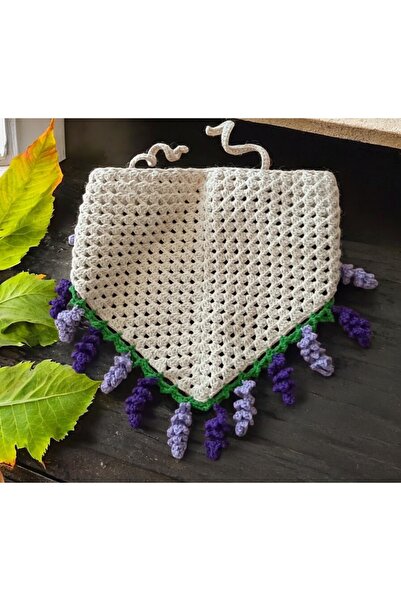 ZAHandmade ربطة شعر صيفية بتفاصيل لافندر