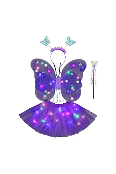Optim Solution Στολή Πεταλούδας με Ρυθμιζόμενα Φτερά, Φωτάκια LED, για Παιδιά