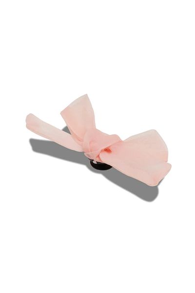 Crocs Ornament pentru papuci cu fundă transparentă roz (10013390_1)