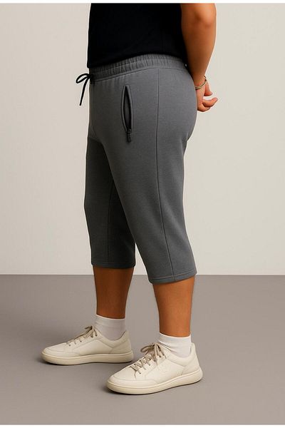 AXXEL Men's Gray Capri-K782