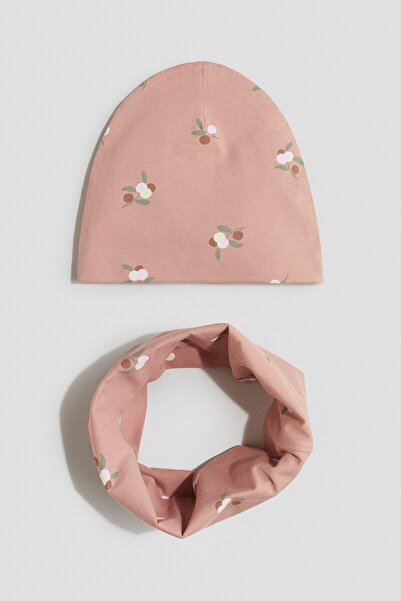 H&M 2 Parçalı Bere ve Boru Atkı Seti