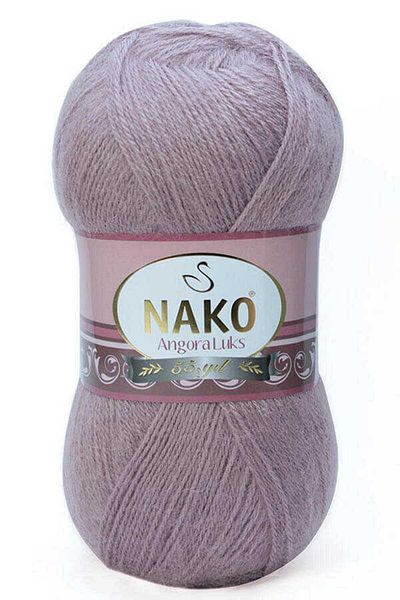 NAKO Angora Luxury Hand Knitting Yarn 10155 Χυμός σταφυλιού