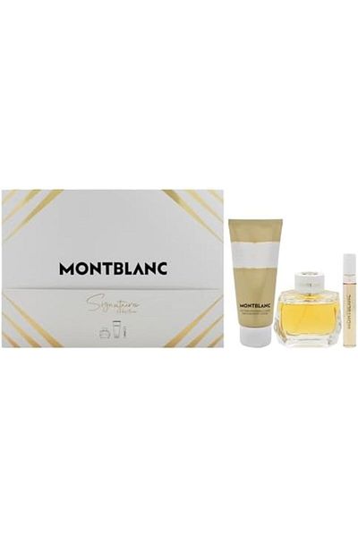 Montblanc Signature Absolue Christmas Eau De Parfum Spray 3-Pieces Gift Set for Women