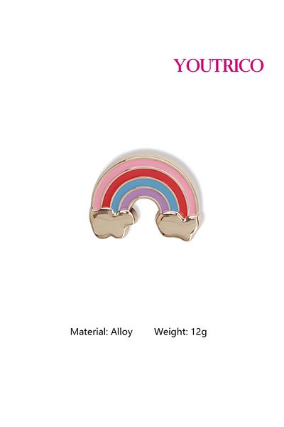 Youtrico 1pc New Metal Jibbitz Charm for Crocs - Slipper Ornament