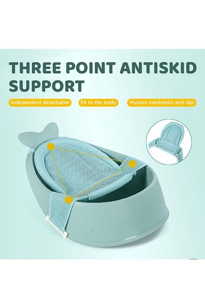 Primo Plus Moby Smart Sling 3-Stage Tub Bather Bathtub-Green