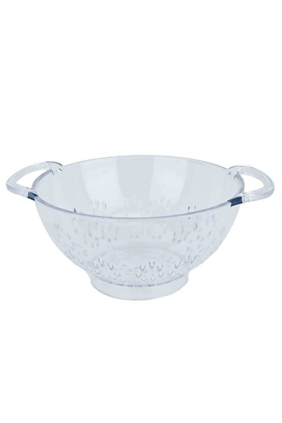 Alsaif Gallery Al Saif Gallery Acrylic Colander, 24X24X12 Cm, Handle - Clear