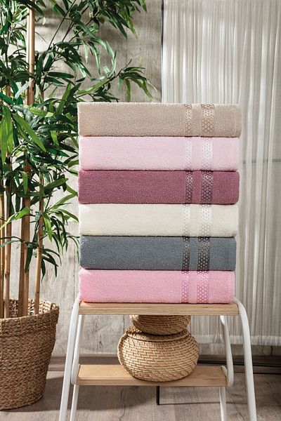 Pamira Holly 6-Piece Hand & Face Towel Set