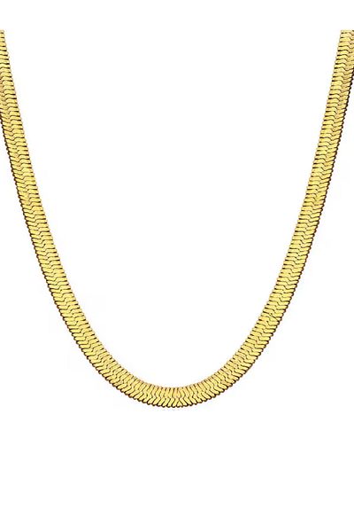 VOLY 18K gold plated snake chain 55cm