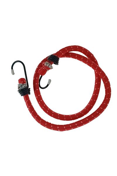 OEM Elastic strap FS-13906, 12mm X 100cm, for anchoring and fastening, general purpose, red