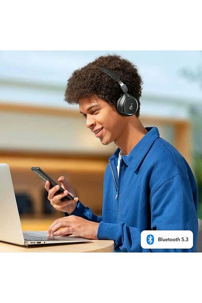 Anker Bluetooth 5.3 Headphones, Foldable - Soundcore H30i (A3012G11) - Black