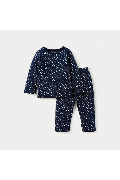 Juniors All-Over Heart Print T-shirt and Pyjama Set