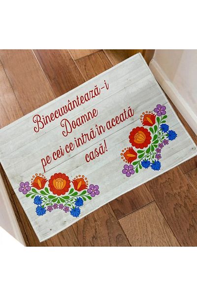 POEM.RO Carpet – God Bless Those Who Enter This House