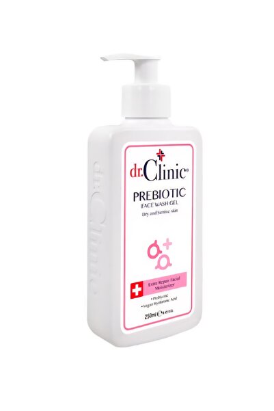 Dr. Clinic Prebiyotik Yüz Yıkama Jeli 250 ml (Hassas Ciltler) Pembe
