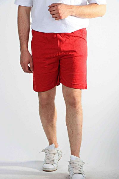 Benim Denim Tmb Straight Shorts Red