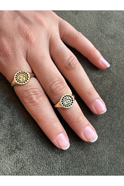 Miltonia 925s Gümüş Tasarım Ay Yüzük