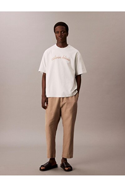 Calvin Klein SS CENTER CHAIN STITCH 16S RLXD